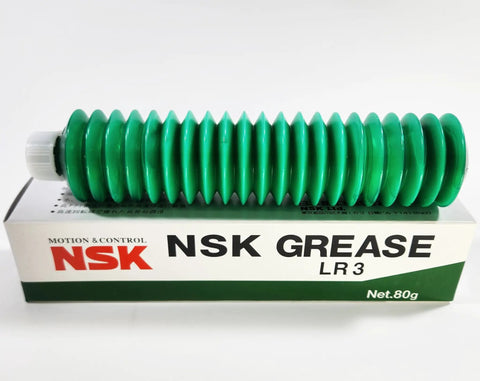 Multi Temp Ballscrew Grease 80g Cartridge For GRS PSS FSS VFA Types Lithium Soap Based Lubricant With High Drop Point 208C And Wide Temperature Range From Minus 30C To 208C Top Pick For Precision Linear Guides And High Speed Machinery, NSK LR3