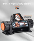 Ultra Lightweight Magnetic LED Work Light And Rechargeable Headlamp with built-in high capacity battery, hands free motion sensor beam