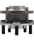 Front view of Bolt On Front Wheel Bearing And Hub Assembly 513325 Fits Dodge Charger RWD 2012 2013 2015 2023 Challenger 2012 2023 Chrysler 300 RWD 2012 2023 5 Lug Hub Replacement DIY Friendly Install.