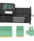 Built Different Integrated Closed Loop Stepper Motor With Zero Drama Thermal Management and Rock Solid Step Accuracy for Serious Engineering Applications and Pro Motion Projects with connectors.