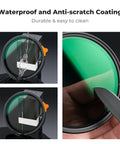 55mm Variable ND Filter ND3-ND1000 1.5-10 Stops For Cameras, Adjustable HD Neutral Density, water and scratch resistance