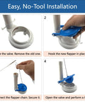 Universal 3 Inch Toilet Flapper Replacement That Stops Leaks And Saves Water, Soft PVC Seal For A Tight, Long-Lasting Fit, Compatible With Gerber 99-788 And Most 3 Inch Flush Valves, Keeps Your Water Bill In Check. Easy no-tool installation steps