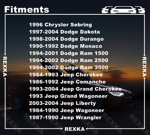 Fitments list for Heavy Duty 30 Pack 1/4 Inch Hole Fender Liner Rivets Slick Nylon Wheelhouse Clips And Bumper Cover Retainers.