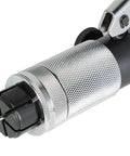 Close-up of Hydraulic Tube Expander Tool for HVAC Swaging Kit with textured grip and die head from 3/8 to 1 5/8 inch aluminum alloy build.