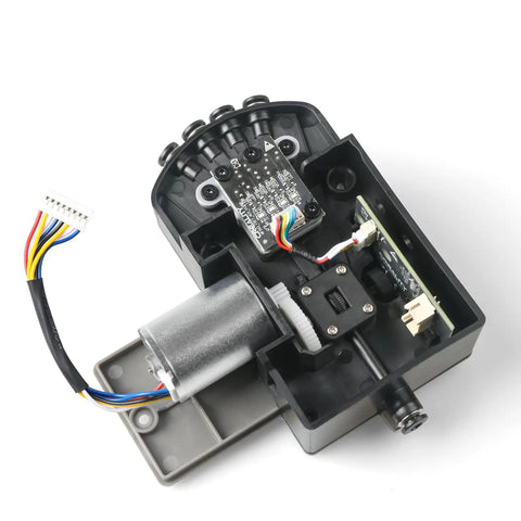 Five Way CFS Bottom Bracket Kit With Brushless Motor 0.35A 24V For Filament System Replacement Accessories, open view showing internal components