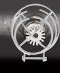Set Of Four Stainless Steel Fire Sprinkler Cage Guards For Half Inch Heads Heavy Duty Anti Collision Shields Rock Solid Construction No Mess Setup Keeps Your Building Code Essentials Running Tight - top view of steel sprinkler head with guard