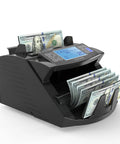 Pro Grade Money Counter Machine with Value Count and 4 Inch LCD Display, Add and Batch Modes, UV MG IR Counterfeit Detection