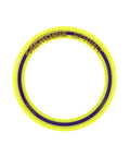10 Inch Sprint Ring Flying Disc for Maximum Distance, Lightweight Outdoor Ring Thrower With Soft Edges, yellow color
