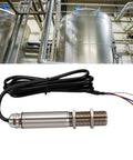 Infrared Temperature Sensor Non Contact Measurement For Industrial Use Stainless Steel Build 0-200C Range Precise Surface Temperature Probe For Hazardous Environments And Moving Machinery, stainless steel sensor with cable