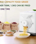 Top Shelf 1600w Electric Coffee Bean Roaster For Home With Auto 360 Degree Stirring And Adjustable Heat Dial pouring seeds.