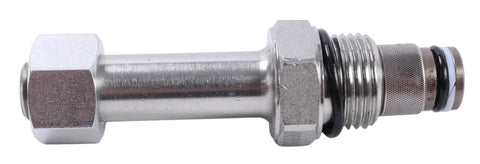 Side view of Solenoid Operated Spool Cartridge Valve SV08-21 0-N-00 Replacement For Hydraforce VC08-2 Cavity Hydraulic Valve.