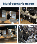 Fuel Injector Spacer Kit For LS1 And LS6 To Truck Intake Manifold Adapters Eight Piece Set in multi-scenario usage