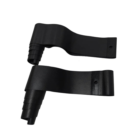 Two Pack 26 Inch Rim Strips 65mm Wide 0.6mm Thick Fat Tire Liner Nylon Inner Tube Cushion Protector Anti Puncture For Bikes Black