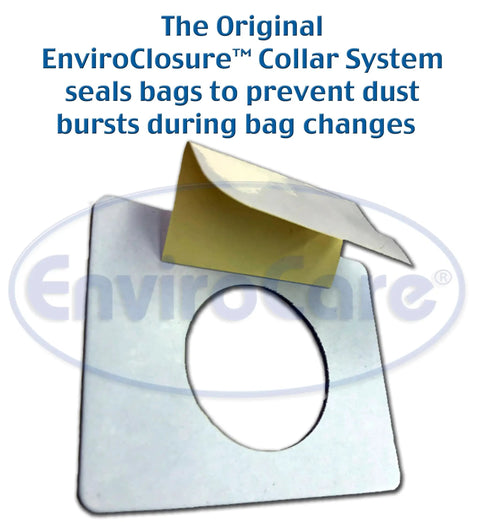 Replacement Micro Filtration Vacuum Bags For Hoover WindTunnel Upright Type Y And Z 9 Pack with EnviroClosure collar.