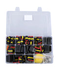 Awesome 800 Pc Weather Pack Kit With 1 To 6 Pin Connectors For Auto Marine Wiring Setup Featuring Super Tough Sealed Housings And Premium Brass Contacts To Keep Wiring Connections Safe From Moisture Rust And Dirt Every Single Day No Hassle. open organizer with 1 to 6 pin weather pack connectors