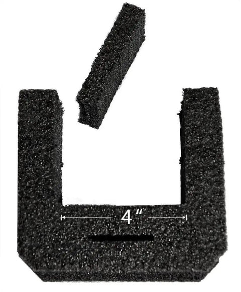 Heavy Duty Television Edge Protectors With Corrugated Slots Pack Of Forty Eight Eight By Seven Inch Tough As Nails Polyethylene Foam Padding Gear For Road Trip Shipping