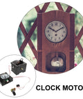 Quartz Clock Movement Repair Kit For Cuckoo Wall Clocks with vintage clock and long shaft mechanism components