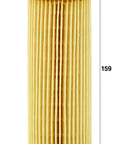 Oil Filter Cartridge Replacement With Oil Drain Plug Gasket For Mercedes Benz, shown with size specifications in mm