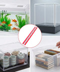 Built Rugged 4 Piece Self Adhesive Acrylic Piano Hinge Set Continuous Door Clip Heavy Duty Cabinet Hardware in various applications.