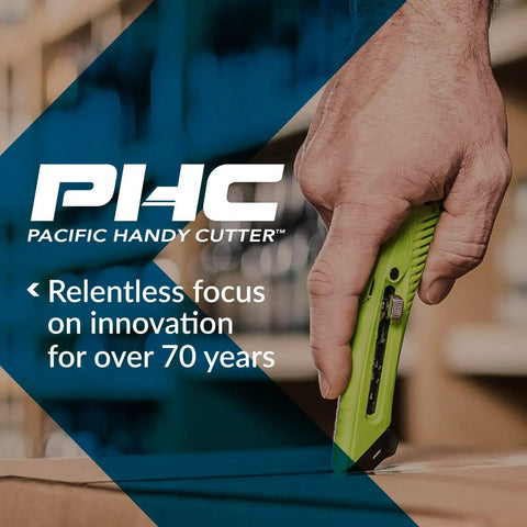 HH700 Banding And Strapping Cutter With Metal Head Concealed Blade For Easy Packaging Strap Cuts Safe Blade Change Reducing Workplace Injuries Great For Pallet Banding Plastic Straps And Heavy Duty Packaging Setups, green handheld cutter