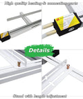 INTSUPERMAI Acrylic Plastic Bender 23.6 Inch Manual PVC Strip Heater close-up of heating parts and adjustable stand.