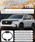 VCM Muzzler Tuner 2 Upgrade Harness Disable Kit Replacement Muzzler Plug Module For Honda And Acura 3.5L V6 Engines Pilot Accord