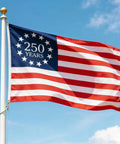 Huge 3x5 Ft Double Sided American Flag For 250th Anniversary 1776-2026 Outdoor Banner With Two Brass Grommets Easy Hang