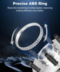 Close-up of precise ABS ring on Front Or Rear Wheel Bearing Hub Assembly Drop In Ready For Buick LaCrosse Allure Regal 2010-2017