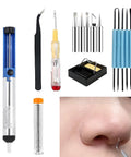 8-Piece Welding Set With Ergonomic Handles For Jewelry Making And Model Building Soldering Iron Jewelry Repair Equipment shown