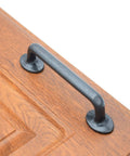 Rustic Black Silver Cabinet Handles Set Of 10 Drawer Pulls Zinc Alloy One Piece Die Cast Construction Center To Center 3 7/8 Inches