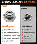 2Pcs Front Wheel Bearing Hub Assembly 513298 for Nissan Rogue 2008-2013 Rogue Select 2014-2015 Sentra 2007-2012 Ball Bearing Axle Hub Replacement With OE Numbers 40202EN010 40202JG000
