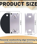 Dimensions and design of Pro Grade Edge Banding Trimmer For Woodworking 2026 Upgraded Edge Banding Tool With Hanging Strap