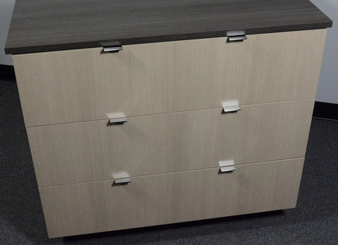 Dresser with 2 Inch Edge Pull in Polished Chrome for cabinets and drawers, modern sleek hardware upgrade, installed on drawer fronts