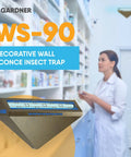 WS 90 Indoor Fly Trap With Blue Light For Restaurants And Healthcare Facilities, Plug In Bug Light in a medical setting