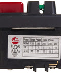 Rock Solid Dual Voltage Toggle Switch For Single Phase Motors with Lockout Safety Button and simple electrical box fitment.