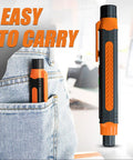 Lock Down Your Space With This Straight Up Reliable Natural Gas Detector That Catches Combustible Leaks Early Using Loud Audible And Visual Alarms For Absolute Home Safety, pocket-sized for easy carry in jeans.