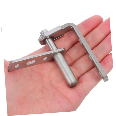 Heavy Duty Stainless Steel Self Closing Swing Door Hinges For Cafe And Interior Doors Dual Swing With Moisture Resistant Build And Automatic Self Return Mechanism Tough As Nails For Cabinets Kitchens And Bars, compact hinge