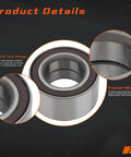 Front Wheel Bearing Pair 510030 Fits Acura Integra 1994-2001, Acura EL 1997-2005, Honda Civic 1992-2005, close-up view of bearing design