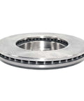 Beefed Up Front Ventilated Brake Rotor For High Performance Braking, Hub Centric Fit, Non Directional Swirl Finish, Durable Castings And Efficient Airflow Cooling For Consistent Stops