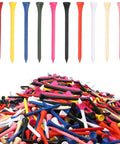 Colorful Wooden Golf Tees Bulk Pack Of Five Hundred, Three And A Quarter Inch Long, assorted colors for practice and gifts