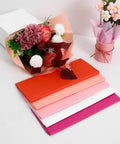 Colorful Tissue Paper Pack 150 Sheets for Gift Wrapping and Crafting Easy To Use Durable Packaging, flowers in vase