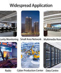 Widespread application for Six Port Wall Mount Fiber Enclosure Kit With Spool For Singlemode OS1 Includes One Meter Twelve Strand UPC Pigtail And Six Port Duplex LGX Panel Rugged Pro Grade Build For Data Centers And Telecom Setups.