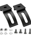 Heavy Duty Light Bar Mount Bracket For Trucks And SUVs, Sliding LED Light Bar Base Mounts, black adjustable aluminum brackets