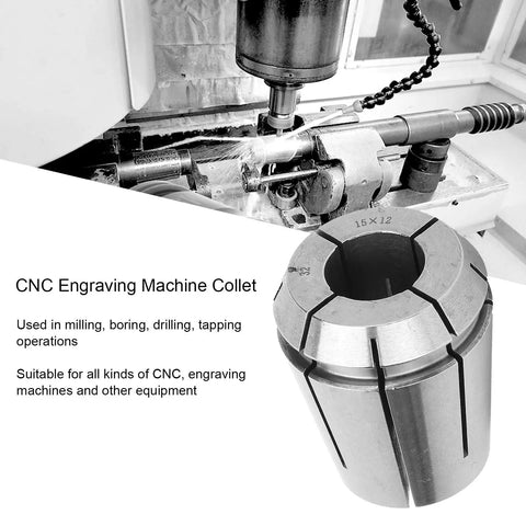 ERG32 ER Collet Precision Tool Holder With 0.008mm Accuracy For CNC Engraving And Milling Operations Built From 65Mn Steel With Cryogenic Treatment For Supreme Wear Resistance And Long Service Life Built To Last with milling setup