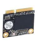 MSATA Mini PCIe Half Size SSD 128GB for Industrial Motherboards With Snappy Read Speeds Up To 510MB/s And Solid Write Speeds Up To 350MB/s TLC NAND SMART TRIM NCQ Support For Beefed Up Industrial Performance And Easy Integration, black mSATA SSD board