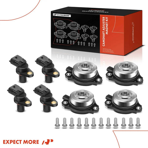 All In One Camshaft Position Sensor And Camshaft Adjuster Magnet Solenoid Kit For Mercedes Benz Vehicles 2006 To 2015 layout