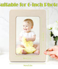 DIY Wooden Picture Frame Craft Kit With 24 Blank Frames, Paint Set With 12 Colors And 2 Brushes, suitable for 6-inch photos.