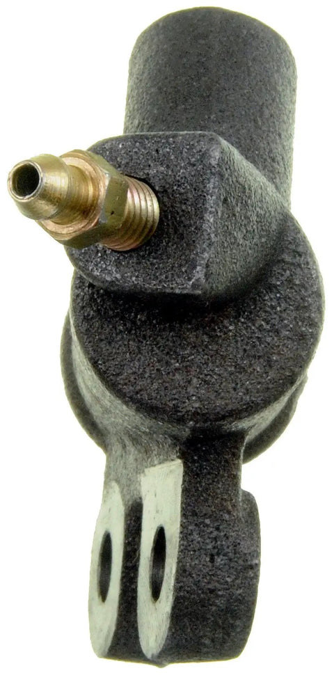 Direct Replacement Clutch Slave Cylinder For Hydraulic Clutch System With Precise OE Style Fit Durable Rubber Seals And No Fuss Plug And Play Install For Smooth Shifts And Long Lasting Performance black cast clutch slave cylinder with brass fluid inlet and mounting tabs