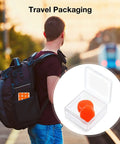 Traveler with Moldable Silicone Ear Plugs For Catching Zs And Travel 21 Pairs Reusable Soft Noise Blocking Ear Protection With Case 32dB NRR