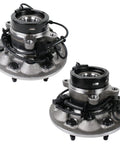 Front Wheel Hub Bearing Assembly For 4WD Rigs And SUVs With ABS Fits Chevy Colorado 2004 To 2008, GMC Canyon 2004 To 2008, Isuzu I-350 2006, Isuzu I-370 2007 To 2008 Bolt On, OE Style Replacement Easy Install